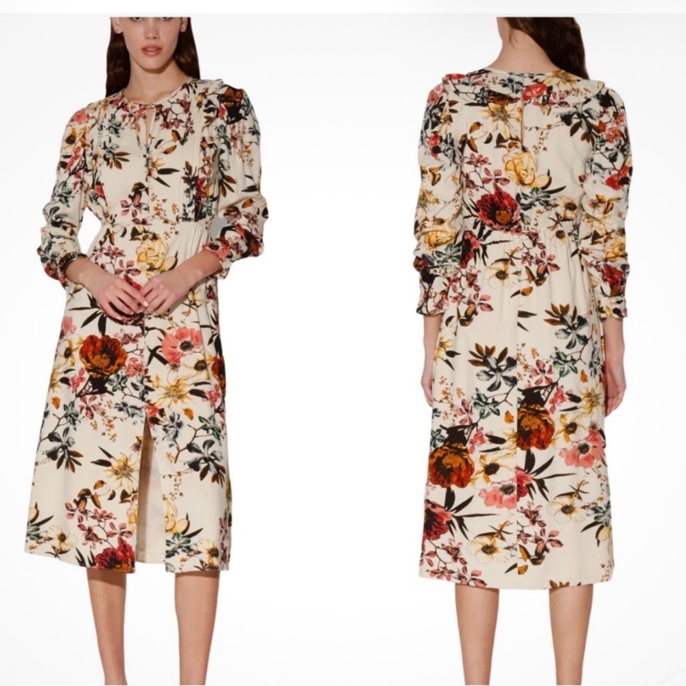 Walter Baker Riverside Park Noelani Midi Dress Women’s Size M